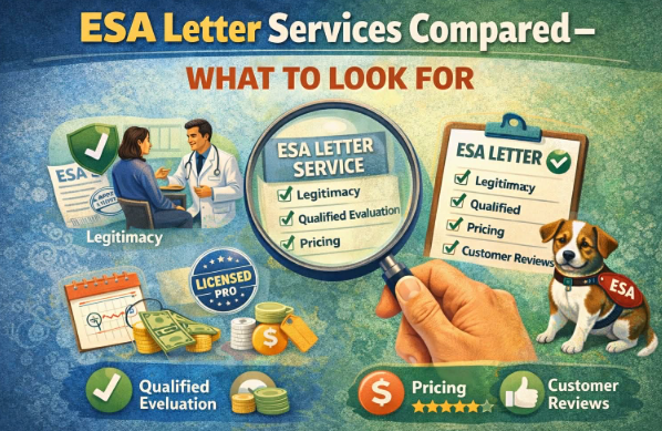 ESA Letter Services Compared: What to Look For